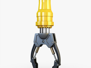 hydraulic grab v 1 3D 모델