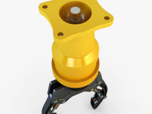 hydraulic grab v 1 3D Model