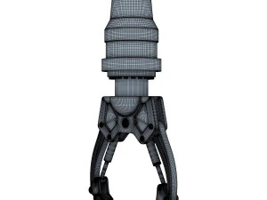 hydraulic grab v 1 3D Model