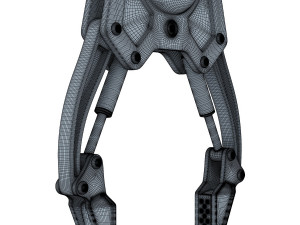 hydraulic grab v 1 Model 3D
