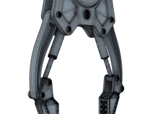 hydraulic grab v 1 3D Model