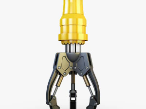 hydraulic grab v 2 3D Model