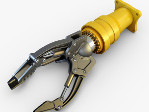 hydraulic grab v 2 3D 模型
