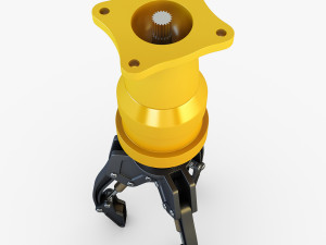 hydraulic grab v 2 3D 模型