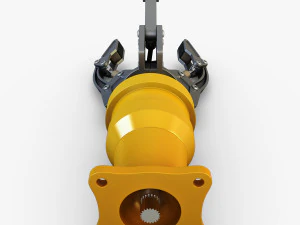 hydraulic grab v 2 3D Model