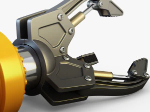 hydraulic grab v 2 3D Model