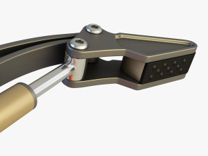 hydraulic grab v 2 3D 模型