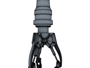 hydraulic grab v 2 3D 模型