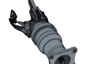 hydraulic grab v 2 3D 模型