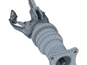 hydraulic grab v 2 3D 模型