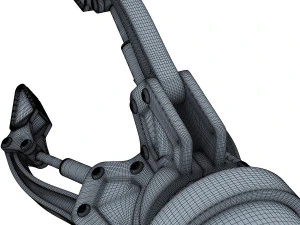 hydraulic grab v 2 3D Model