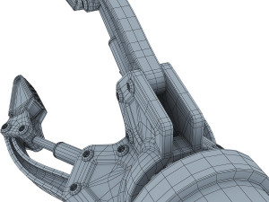 hydraulic grab v 2 3D 模型