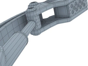hydraulic grab v 2 3D Model