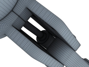 hydraulic grab v 2 3D 模型