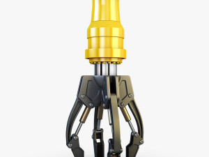 hydraulic grab v 3 3D Model