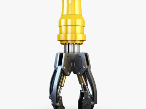 hydraulic grab v 3 3D Model