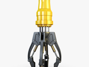 hydraulic grab v 3 3D मॉडल