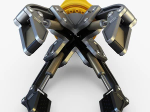 hydraulic grab v 3 3D Model