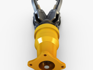 hydraulic grab v 3 3D मॉडल