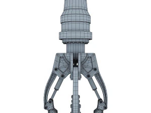 hydraulic grab v 3 3D Model
