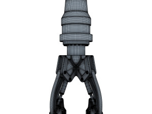 hydraulic grab v 3 3D मॉडल