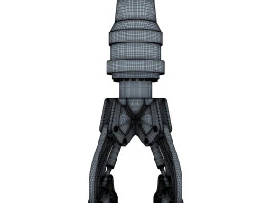 hydraulic grab v 3 3D Model
