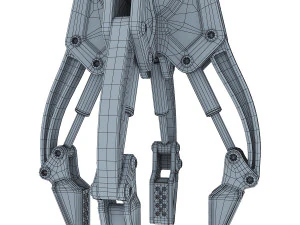 hydraulic grab v 3 3D Model