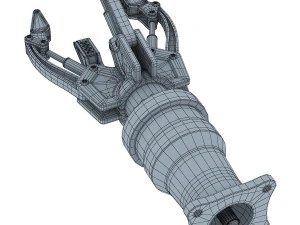 hydraulic grab v 3 3D Model