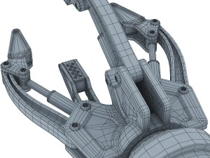 hydraulic grab v 3 3D Model
