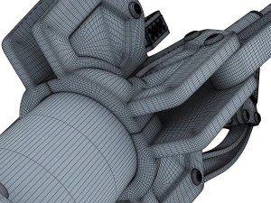 hydraulic grab v 3 3D Model