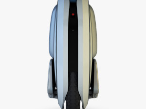 ninebot one white Modelo 3D