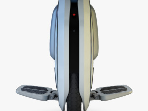 ninebot one white Modelo 3D