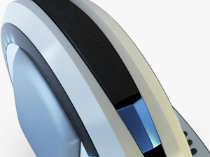 ninebot one white 3D Model