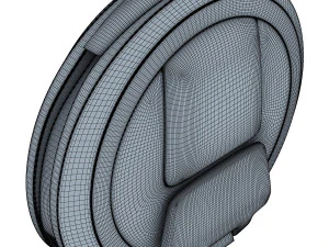 ninebot one white 3D Model