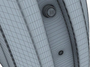 ninebot one white 3D Model