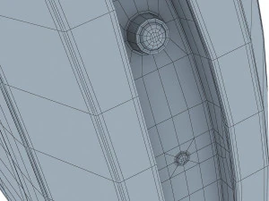 ninebot one white 3D Model