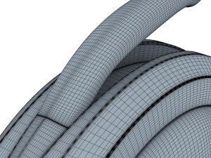 ninebot one white 3D Model