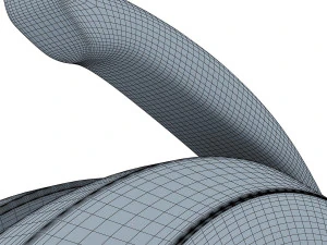 ninebot one white 3D Model