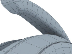 ninebot one white 3D Model