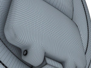 ninebot one white 3D Model