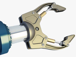 robot industriale v2 Modello 3D