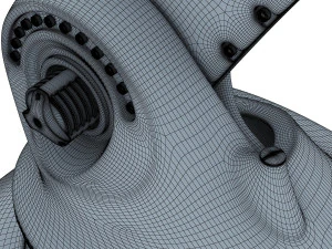 robot industriale v2 Modello 3D