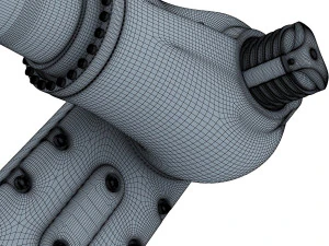 robot industriale v2 Modello 3D