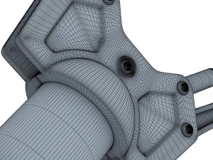 robot industriale v2 Modello 3D