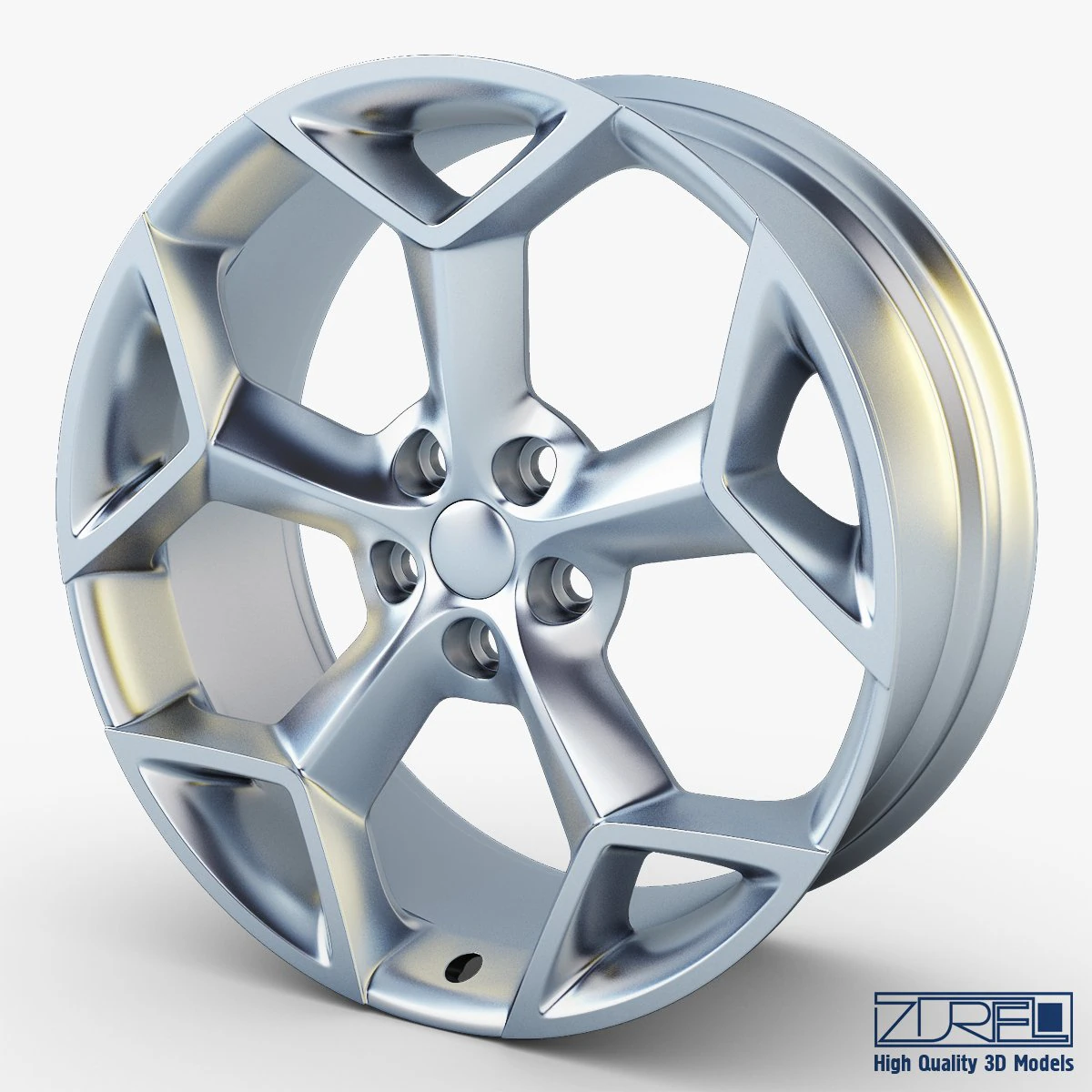 mondeo y spoke 19 alloy wheel 3D Model .c4d .max .obj .3ds .fbx .stl .blend 
