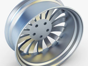 mondeo spoke 17 alloy wheel 3D Model