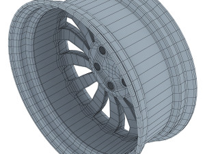 mondeo spoke 17 alloy wheel 3D Model