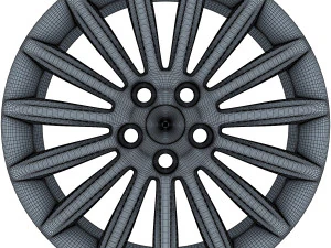 mondeo spoke 17 alloy wheel 3D Model