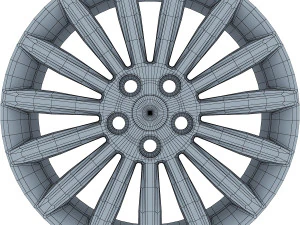 mondeo spoke 17 alloy wheel 3D Model