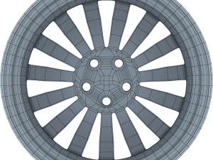mondeo spoke 17 alloy wheel 3D Model